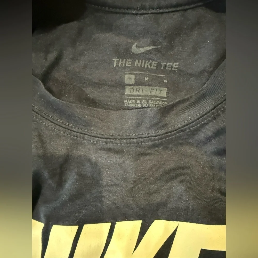 Nike Black Tee with Bold Logo